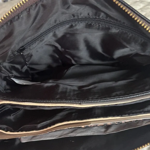 Time and Tru Brown and Black Snakeskin Crossbody or Shoulder Bag - NWOT - Picture 8 of 10